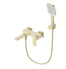 Смеситель для ванны с душем Wonzon   Woghand WW-88037068-BG, брашированное золото