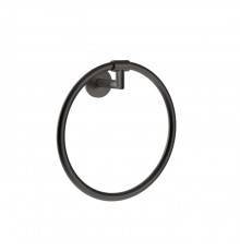 Gessi Ingranaggio Полотенцедержатель-кольцо, подвесной, цвет: Black Metal Brushed PVD. 63909#707