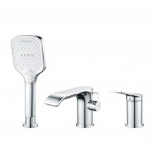 Смеситель на борт ванны Shevanik S4112, хром