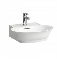 Laufen New Classic Раковина 50х45х17 см, 1 отв., подвесная, с переливом, цвет: белый матовый. 8.1585.2.757.104.1