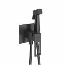 Гигиенический душ BelBagno Luce LUC-HGN-NERO, со смесителем, черный матовый