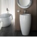 Laufen Alessi One Раковина пристенная 52х53х85 см, 1 отв., покрытие LLC, цвет: белый. 8.1197.1.400.104.1