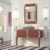 Oasis Rialto Комплект мебели напольный, №5, L116xP51x H:200см, цвет: glossy Marsala/хром.
