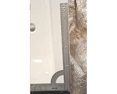 Bette One Раковина встраиваемая на столешницу 80times;49.5times;13см, без отв., с переливом, сталь, цвет: белый. A139-000 УЦЕНКА