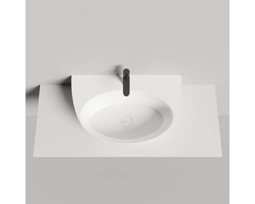 Salini Alda Wall 03 Раковина 60х71х15см., накладная, 1 отв., S-Sense, цвет: белый. 140313G