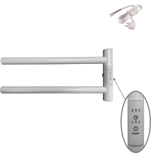 Полотенцесушитель электрический Маргроид Cook Cook-1840-1049-9016R 19х40.5 R, белый матовый