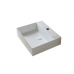 Azzurra Elegance Squared Раковина подвесная/накладная, 60x45xH12,5 см, 1 отв., цвет: Bianco lucido. ELLP060450QMBI/(EQA60M bi)*1