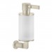 Gessi INCISO Дозатор для жидкого мыла, подвесной, цвет: белый/brushed brass pvd. 58513#727