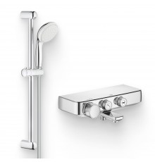 Душевой комплект Термостат Grohe Grohtherm SmartControl 34718000 для ванны с душем + Гарнитур Tempesta New 27853001