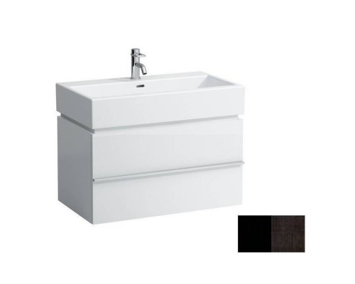 Laufen Living City Тумба под раковину 79х45.5x45.5см., подвесная, 1 ящик, цвет: антрацитовый дуб. 8.1743.6.000.104.1,  4.0124.1.075.548.1