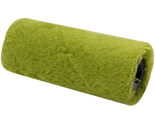 Ролик полиакриловый нитяной зеленый Профи, бюгель 8 мм, диам. 47/83 мм, ворс 18 мм, 180 мм