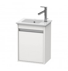 Duravit Ketho Тумба подвесная, 40x28.5х55, с раковиной, с 1 дверка, цвет: белый глянцевый. KT6417L2222,  0723430000