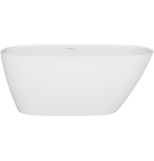 Ванна из искусственного камня Salini Sofia S-Sense 150x75 см, отдельностоящая, овальная, с донным клапаном