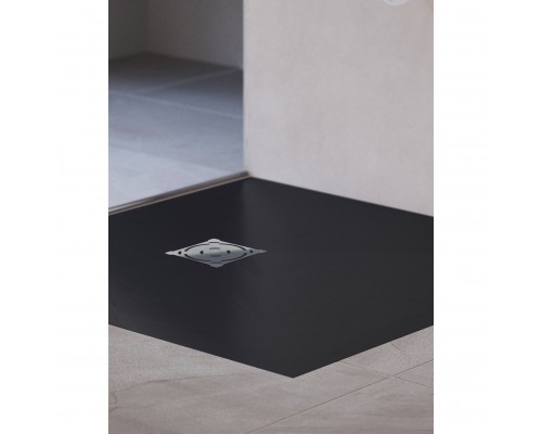 Душевой поддон квадратный RGW ST-G Графит  800x800