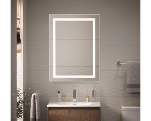 Зеркало BelBagno Kraft, 50x80, с подсветкой, сатин