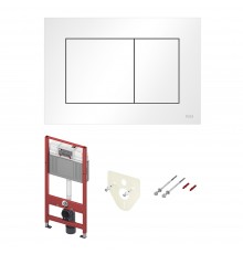 TECEbase 9400413 2.0 Модуль в комплекте с панелью смыва TECEnow белая глянц. 9400413