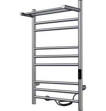 Полотенцесушитель электрический Indigo Line Trinity LСLTE80-50PGFMRt, с полкой, graphite metallic