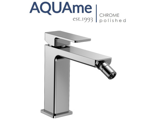 Смеситель для биде AQUAme Savona шлифованное золото AQM6816CR
