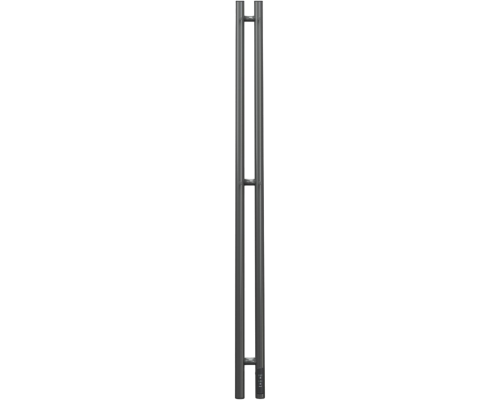 Полотенцесушитель электрический Point Деметра П3 PN12812GB 8х120, графит блеск Полотенцесушитель электрический Point Деметра П3 PN12812GB 8х120, графит блеск