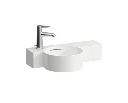 Laufen VAL Раковина с полкой 55x31.5x11.5см., с 1 отв., Dx, цвет: белый. 8.1528.3.000.105.1 Laufen VAL Раковина с полкой 55x31.5x11.5см., с 1 отв., Dx, цвет: белый. 8.1528.3.000.105.1