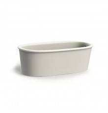 DevonDevon Holiday Ванна 175.7х54,55х89.7 см, из WHITE TEC PLUS, с донным клапаном с крышкой из WHITE TEC, отдельностоящая, цвет: белый. HOLIDAYNP