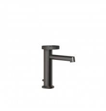 Gessi Anello Смеситель для раковины, на 1 отв., с донным клапаном и соединительными шлангами, цвет: Black Metal Brushed PVD. 63301#707