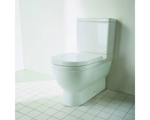 Duravit Starck 3 Унитаз моноблок 70.5х37см, с отдельным бачком с механизмом хром , слив универсальный , вкл крепления, цвет: белый. 0920100005,  2141090000