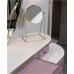 DevonDevon Zelda Комплект мебели напольный, 155х45х183 см, мрамор cremo-extra, пуф, цвет: розовый/латунь. SPZELOTSAT/P , SOZELPVOTSAT/P , MOZELIPCRXOTSAT-113