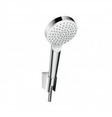Hansgrohe Crometta 1jet Porter Ручной душ 10см., с держателем, цвет: белый/хром. 26569400
