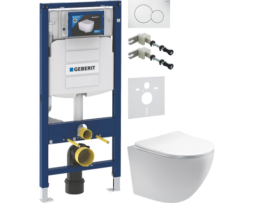 Комплект Унитаз подвесной AQUATEK Европа AQ1900-00 безободковый + Крепления Geberit Duofix 111.815.00.1 к стене + Шумоизоляция 156.050.00.1 + Инсталляция UP 320 111.300.00.5 + Кнопка Sigma 01 115.770.11.5 белая Комплект Унитаз подвесной AQUATEK Европа AQ1900-00 безободковый + Крепления Geberit Duofix 111.815.00.1 к стене + Шумоизоляция 156.050.00.1 + Инсталляция UP 320 111.300.00.5 + Кнопка Sigma 01 115.770.11.5 белая