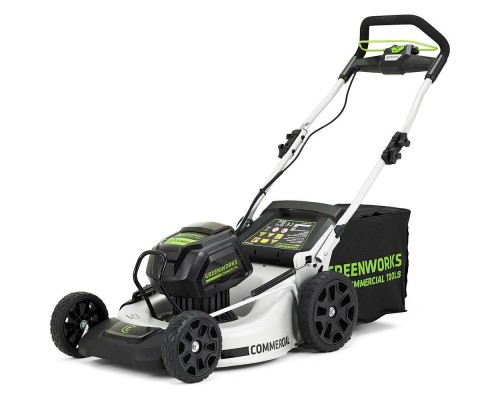 Газонокосилка аккумуляторная Greenworks 82V,51 см, б/щ (без АКБ и ЗУ) Газонокосилка аккумуляторная Greenworks 82V,51 см, б/щ (без АКБ и ЗУ)