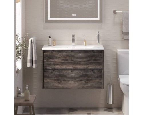 Тумба с раковиной BelBagno Kraft 39 80 pino pasadena, раковина BB-8099-3-80 Тумба с раковиной BelBagno Kraft 39 80 pino pasadena, раковина BB-8099-3-80