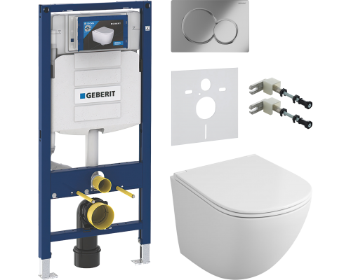 Комплект Унитаз подвесной Owl 1975 Vind TOWLT190302 безободковый + Инсталляция Geberit Duofix UP 320 111.300.00.5 + Кнопка Sigma 01 115.770.21.5 хром + Шумоизоляция 156.050.00.1 + Крепления 111.815.00.1 к стене Комплект Унитаз подвесной Owl 1975 Vind TOWLT190302 безободковый + Инсталляция Geberit Duofix UP 320 111.300.00.5 + Кнопка Sigma 01 115.770.21.5 хром + Шумоизоляция 156.050.00.1 + Крепления 111.815.00.1 к стене