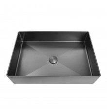 Накладная раковина AltroBagno Astro 001018 MtGr, оружейная сталь