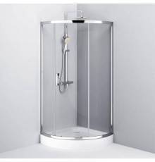 Душевой уголок AM.PM Like W83UG-315-090MT 90x90 профиль хром, стекло прозрачное