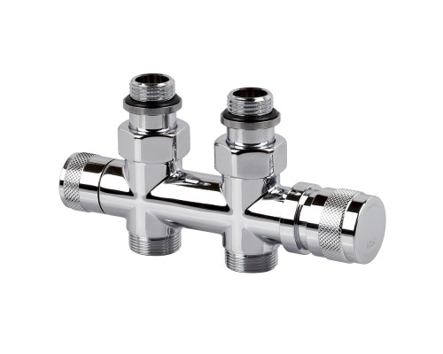 Узел нижнего подключения SR Rubinetterie прямой 1/2 х3/4 Е Хром 0682-1500C0E0