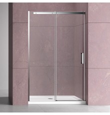 Душевая дверь в нишу Vincea Dice VDS-4D110CL 110 см, профиль хром