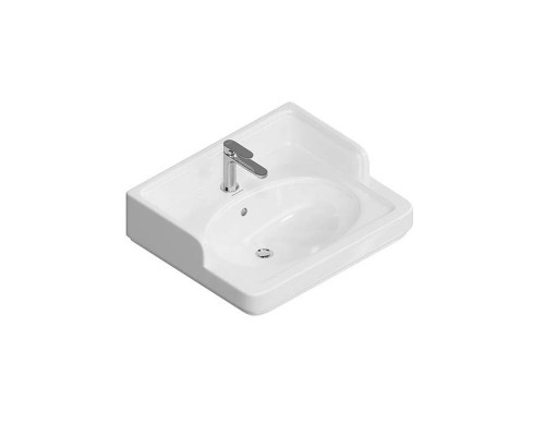 Kerama Marazzi Pompei Раковина 60х50х26.5см., подвесная, мебельная, 1 отв., с переливом, цвет: белый глянцевый. PO.wb.60 Kerama Marazzi Pompei Раковина 60х50х26.5см., подвесная, мебельная, 1 отв., с переливом, цвет: белый глянцевый. PO.wb.60