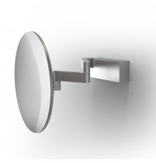 Decor Walther VISION R Зеркало косметическое, настенное, 5х-кратное ув., без подсветки, цвет: нержавеющая сталь. 0126576