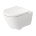 Duravit D-Code Унитаз подвесной 54х37см, безободковый, цвет: белый. 29030900212