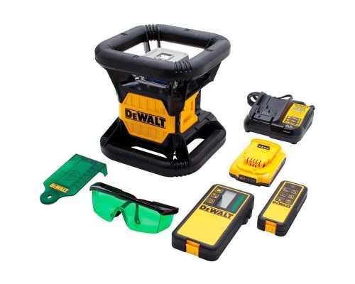 Уровень лазерный ротационный DeWalt DCE079D1G Уровень лазерный ротационный DeWalt DCE079D1G
