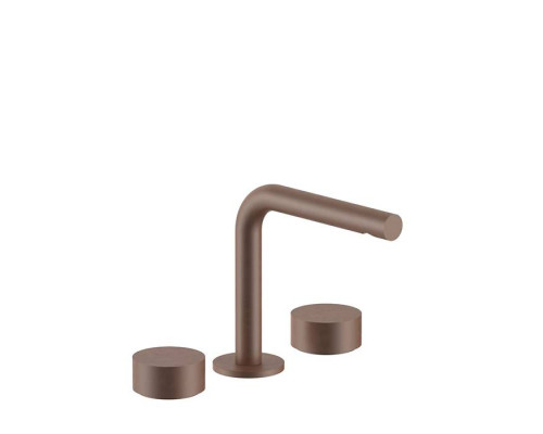 Fantini AF/21 Смеситель для раковины, 3 отв., излив: 155 мм, цвет: Matt Copper PVD. 27 P9 A204WF