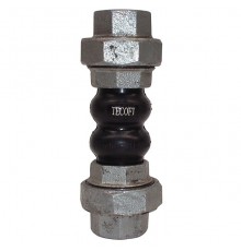Компенсатор резиновый Tecofi DI7140N-0040 DN1 1/2  PN10 bar с нейлоновым кордом EPDM. DI7140N-0040