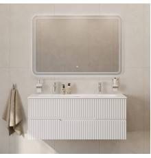 Мебель для ванной комнаты Cezares Duet 120 bianco lucido, раковина Cezares CZR-8073-120-1-2
