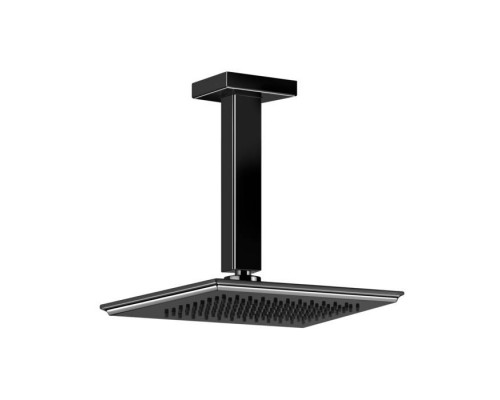 Gessi Eleganza Верхний душ потолочный, высота 243мм, цвет: черный металлик. 46152#706