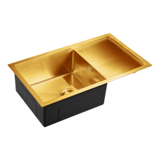 Мойка кухонная Emar PVD EMB-124 PVD Nano Golden