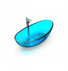 Knief Oval Shape Ванна отдельностоящая 180х93x56см., из полимерного материала, цвет: Aquamarin Blue # 100. 70001100