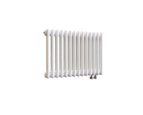 Трубчатый радиатор Arbonia 3037V, 14 секций, нижнее подключение(с вентилем), без накладок 3037V/14 RAL 9016