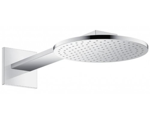 AX 35 284 000 ShowerSolutions Верхний душ Ø250 мм, 1 реж., мет., бок. кроншт. 450 мм, ½ 19 л/м 35284000