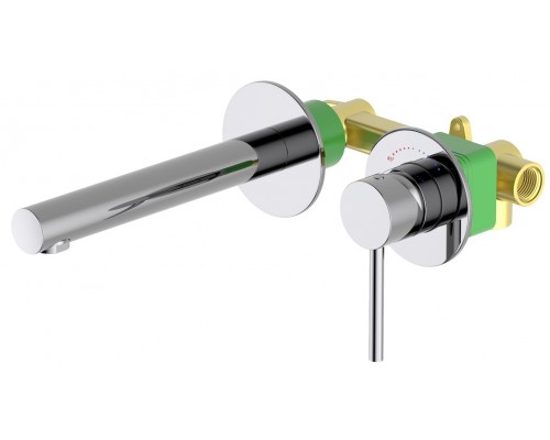 Смеситель для раковины встроенный с защитой от ожогов Timo Saona 2391/00SM хром 2391/00SM